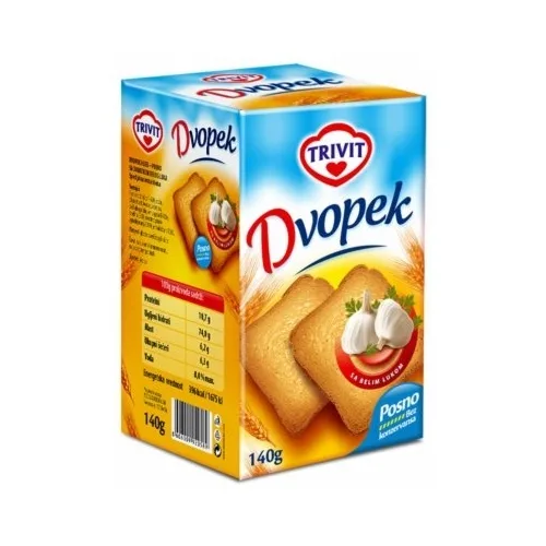 Dvopek TRIVIT beli luk 140g