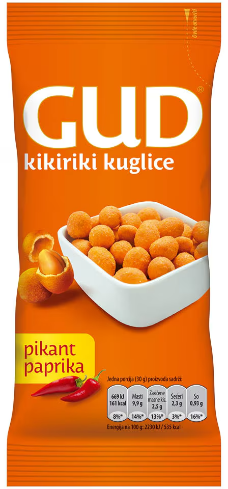 Kikiriki GUD  ukus paprike 50g