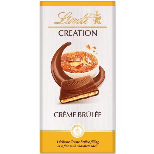 Čokolada LINDT Creation crem brulee 150g