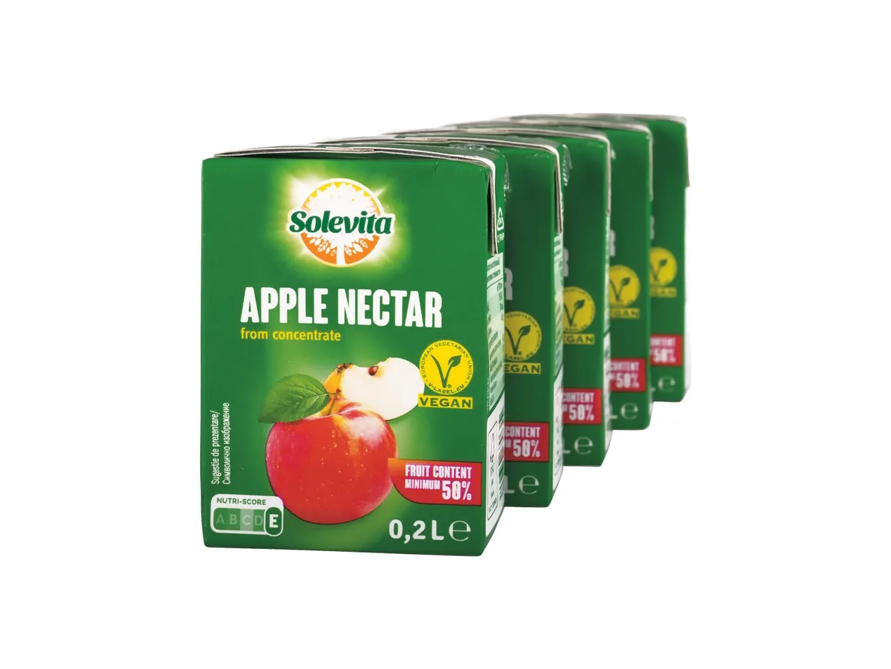 Negazirani sok SOLEVITA jabuka 50% 200ml