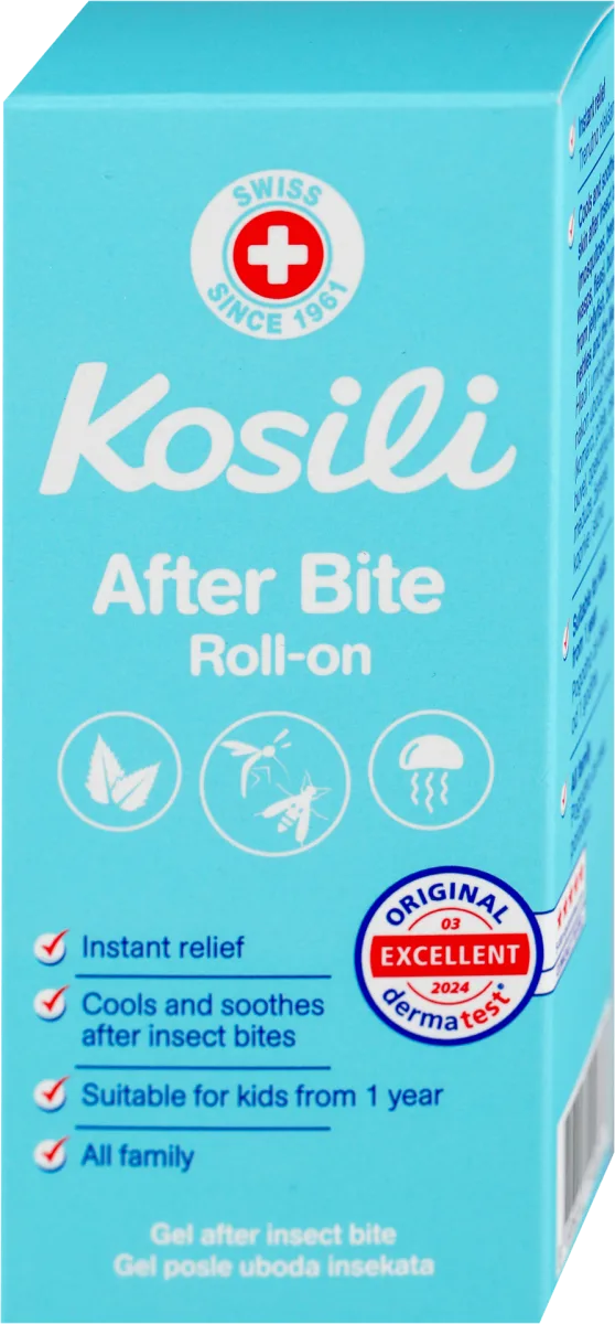 KOSILI after bite roll-on gel za negu kože nakon uboda komaraca 30ml