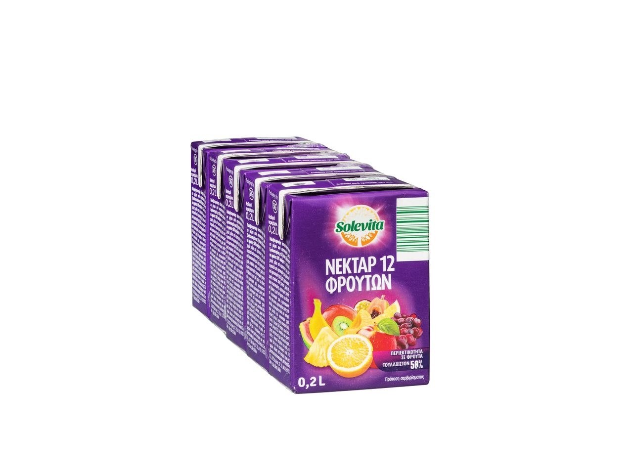 Negazirani sok SOLEVITA multivitamin 100% 200ml