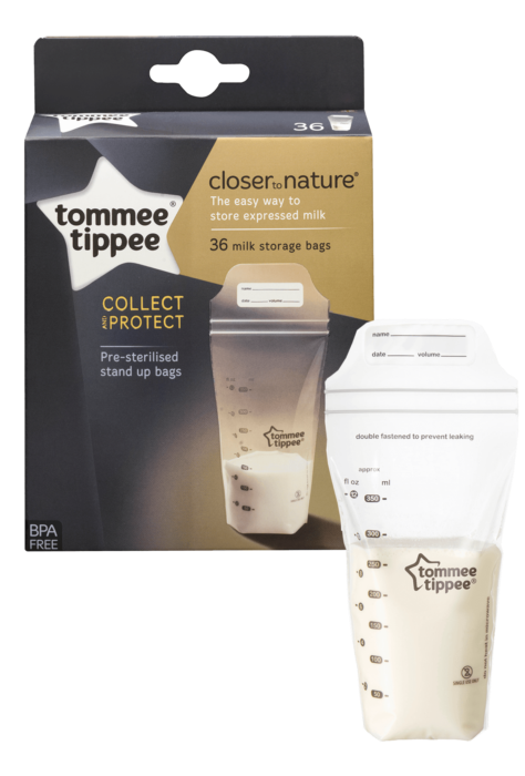Kesice za mleko TOMMEE TIPPEE 36kom