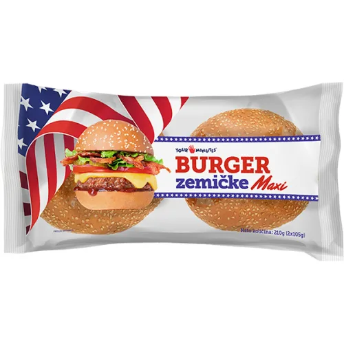 Zemička TVOJIH 5 MINUTA burger 2x105g