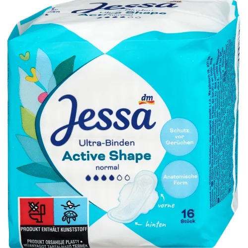 Higijenski ulošci JESSA Ultra active shape  normal 16kom