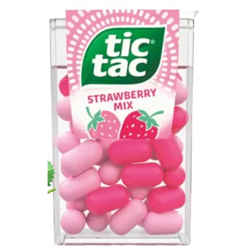 Bombone TIC TAC strawberry mix 18g