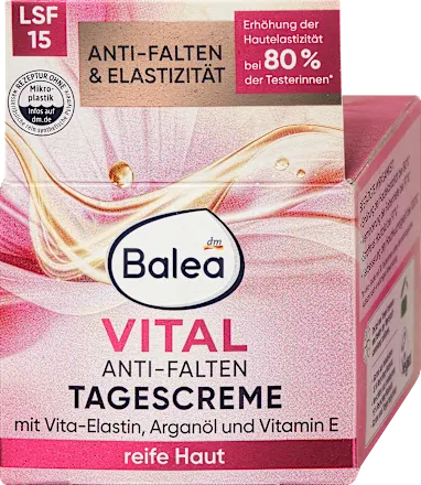 Krema za negu lica BALEA Vital dnevna protiv bora SPF15 50ml