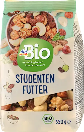 Studentski mix DM BIO jezgrasto voće i suvo grožđe 350g