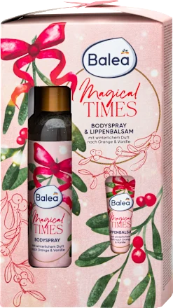 Setovi za negu tela BALEA set Magical Times (balzam za usne i sprej za telo)
