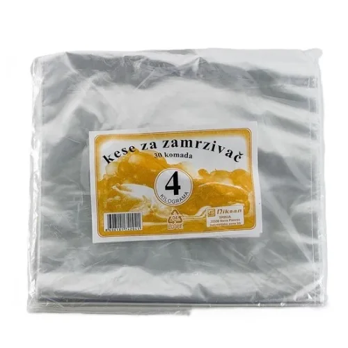 Kese za zamrzivač NIKSAN glatke 4kg 30kom