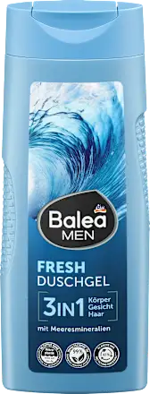 Gel za tuširanje BALEA MEN Fresh 3u1 300ml
