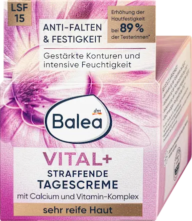 Krema za negu lica BALEA Vital+ dnevna SPF15 50ml