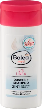 Gel za tuširanje i šampon za kosu BALEA MED 2in1 urea 5% 50ml
