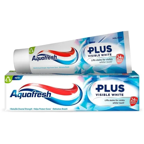 Pasta za zube AQUAFRESH Plus visible white 75ml
