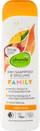 Šampon za kosu i balzam za kosu ALVERDE Family 2u1 300ml