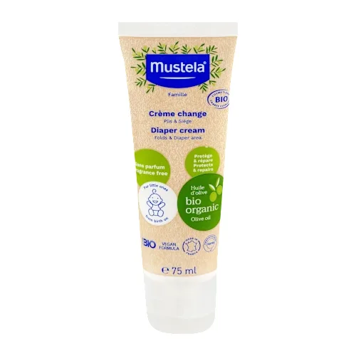 Krema MUSTELA Bio organic za pelensku regiju 75ml