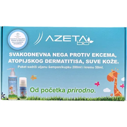 AZETA BIO organski paket za ekceme i suvu kožu