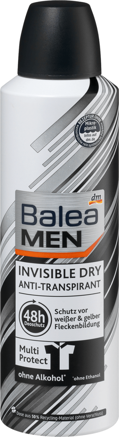 Dezodorans za muškarce BALEA MEN Invisible dry anti-transpirant 200ml
