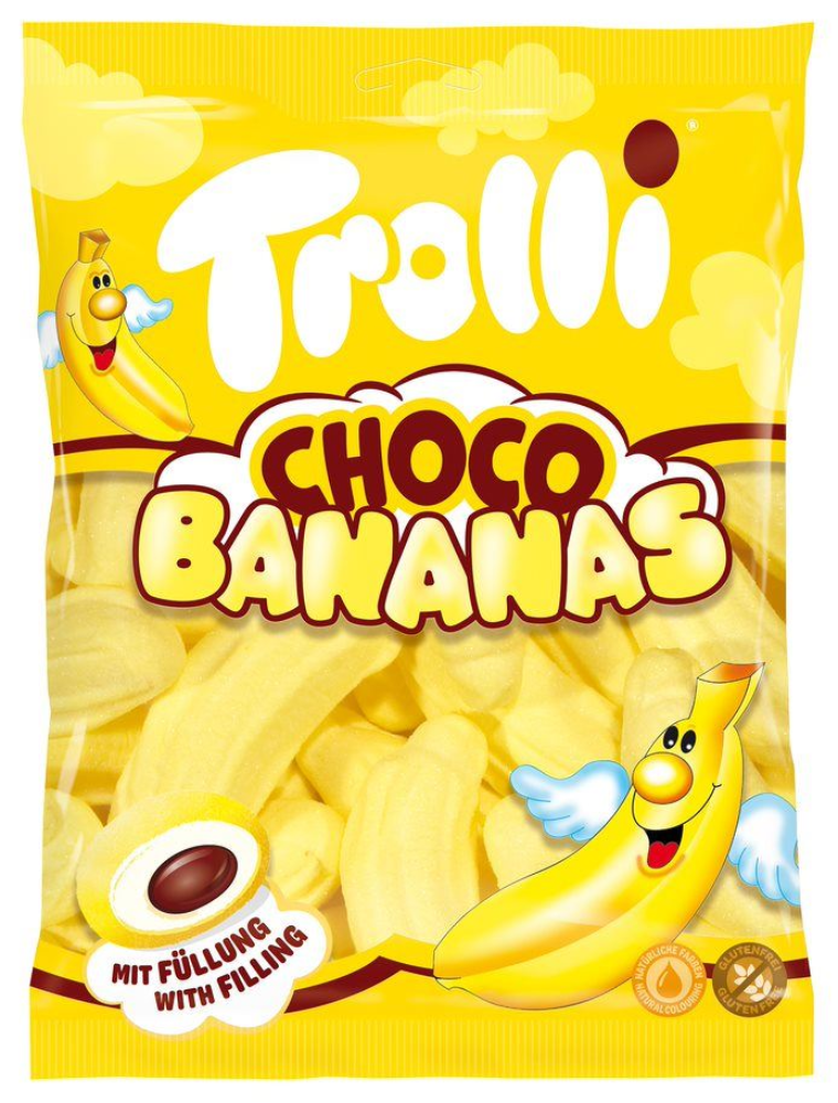 Gumene bombone TROLLI choco bananas 150g
