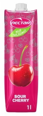 Negazirani sok NECTAR Nije svejedno višnja 1l