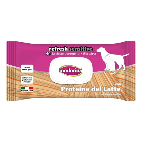 INODORINA Sensitive proteine del latte vlažne maramice 40kom