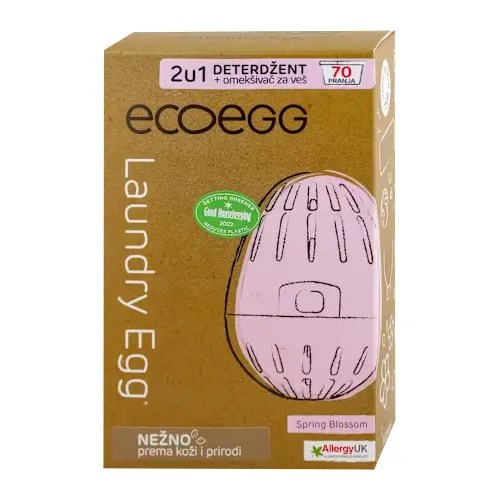 Tečni det.za pr.veša ECOEGG Miris proleća 2u1 eko deterdžent 70 pranja 1kom