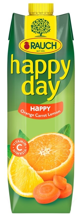 Negazirani sok HAPPY DAY Immun Plus pomorandža mango limun 1l