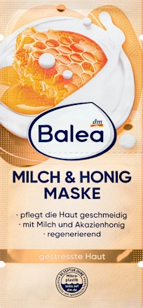 Maska za lice BALEA  med i mleko 2x8ml