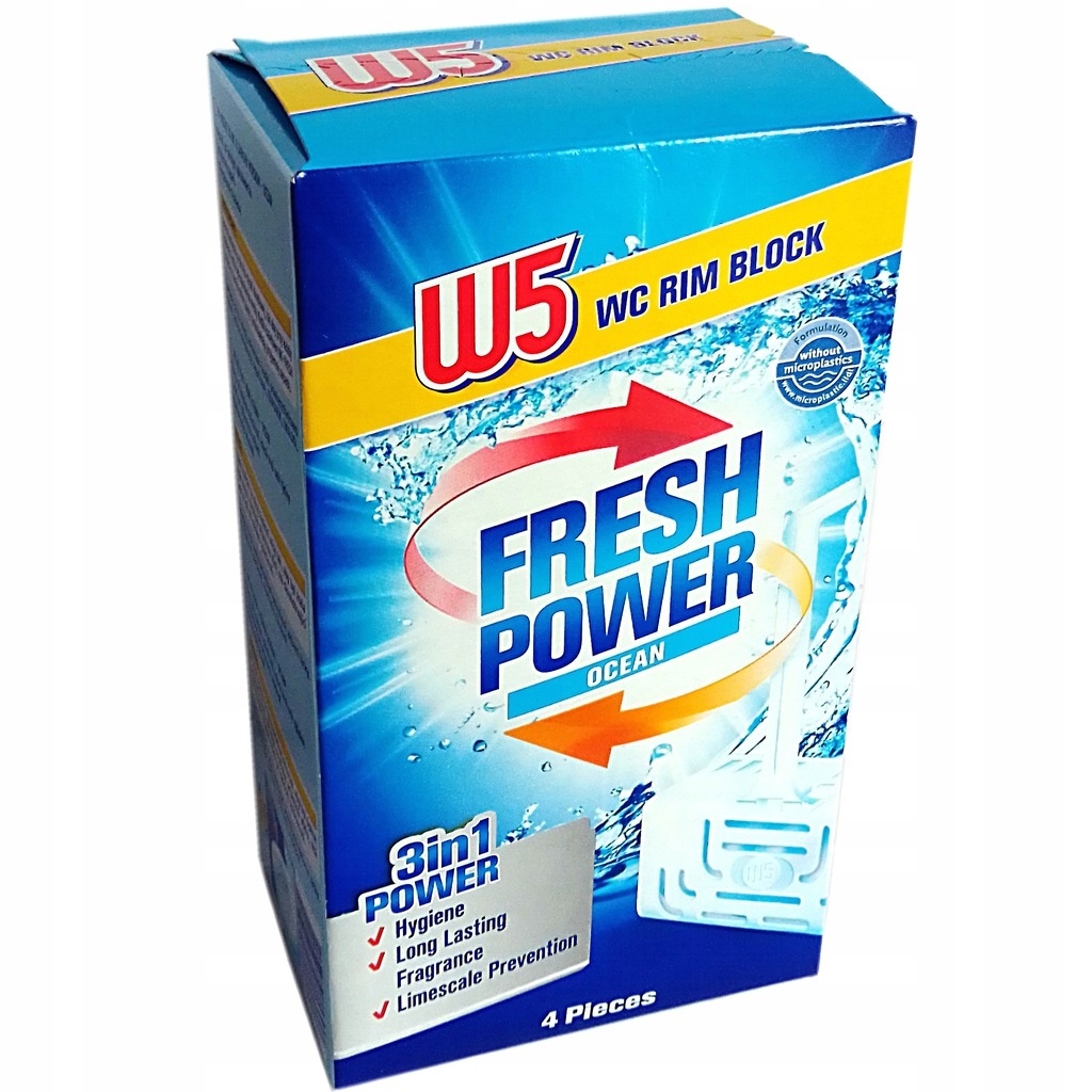 WC osveživač W5 čvrsti 4x40g