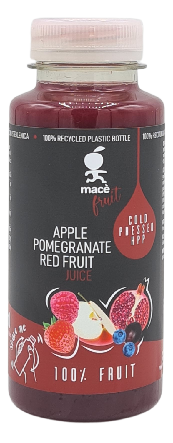 Negazirani sok MACE Fruit crveno voće 100% 250ml