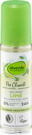 Dezodorans ALVERDE Pro climate organska limeta i žalfija 75ml