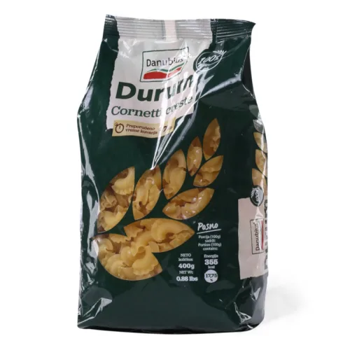 Makarona DANUBIUS kratka Cornetti 400g
