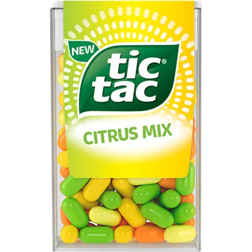 Bombone TIC TAC citrus mix 49g