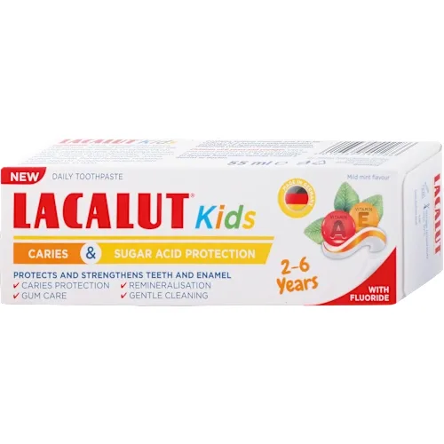Pasta za zube LACALUT dečija 2-6 god 55ml