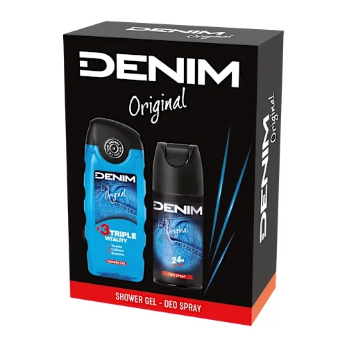 Setovi za negu tela  DENIM Original (gel za tuširanje i dezodorans)