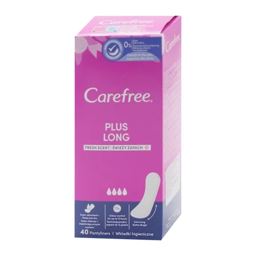 Higijenski ulošci CAREFREE plus long fresh dnevni  40kom