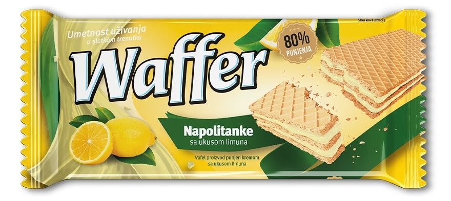 Napolitanke WAFFER limun 170g