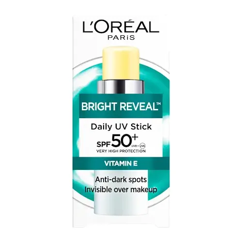 Krema za negu lica L'OREAL BRIGHT REVEAL UV stik protiv tamnih fleka SPF50+
