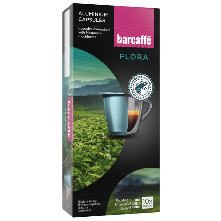 Kapsule za kafu BARCAFFE Flora 55g