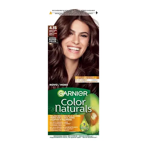 Farba za kosu GARNIER COLOR NATURALS 4.15 tamni mahagoni