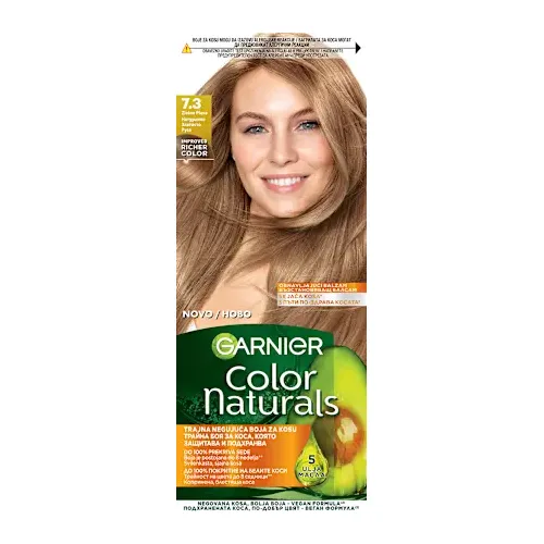 Farba za kosu GARNIER COLOR NATURALS 7.3 zlatno plava