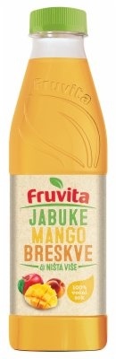 Negazirani sok FRUVITA jabuke mango breskve i ništa više 750ml