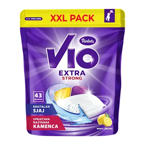 Tablete VIOLETA Extra strong limun 43kom