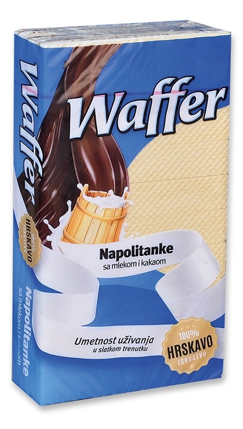 Napolitanke WAFFER mleko i kakao 400g