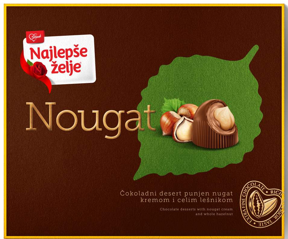 Bombonjera ŠTARK Najlepše želje nougat 188g