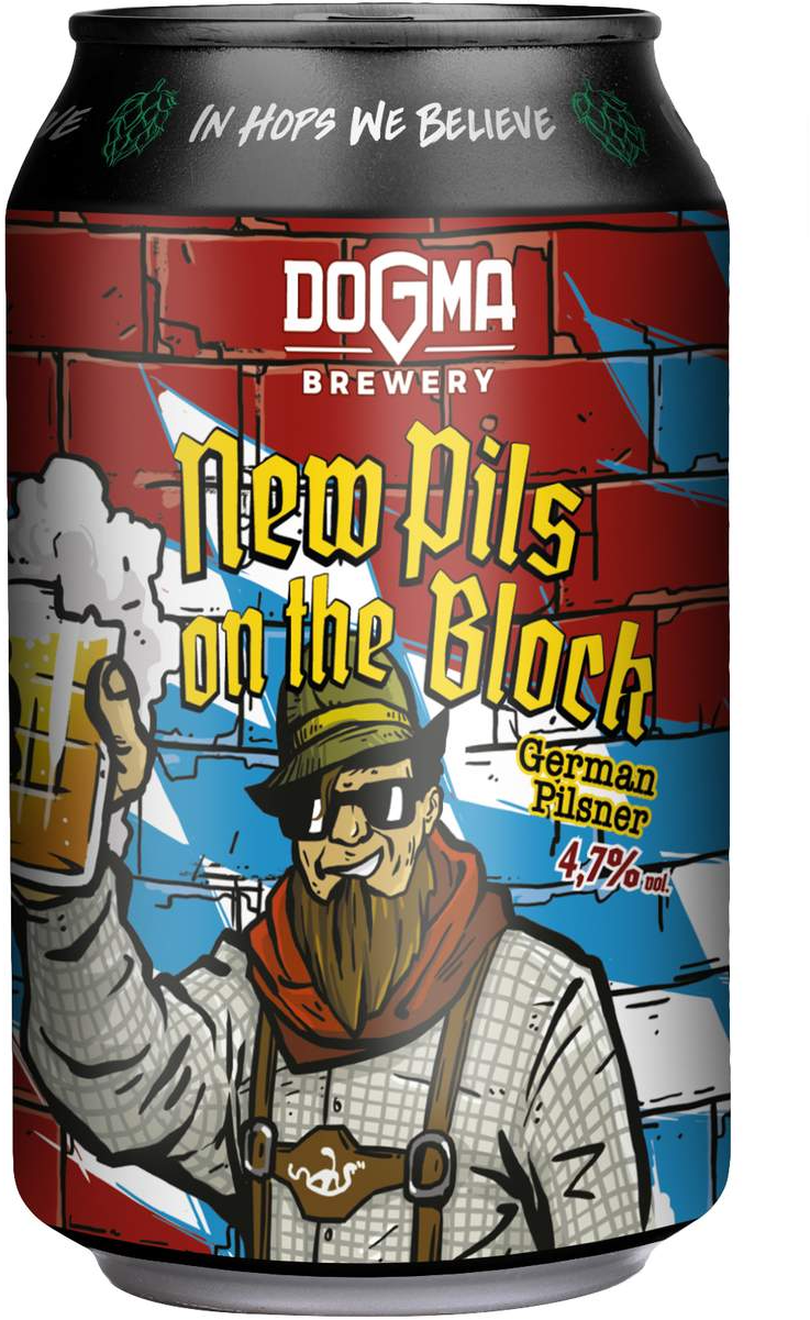 Pivo DOGMA New pils 330ml