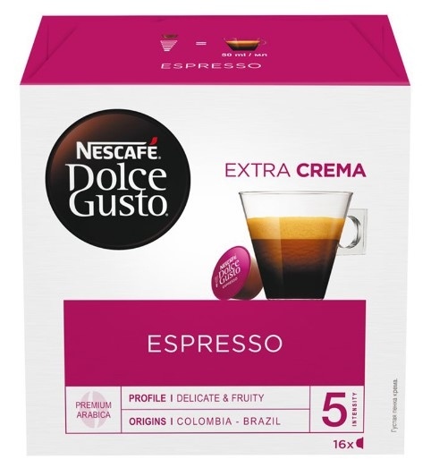 Kapsule za kafu NESCAFE DOLCE GUSTO espresso 88g