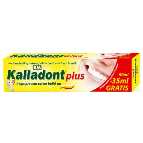 Pasta za zube KALLADONT plus 90ml+35ml gratis