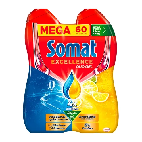 SOMAT duo gel lemon 900ml