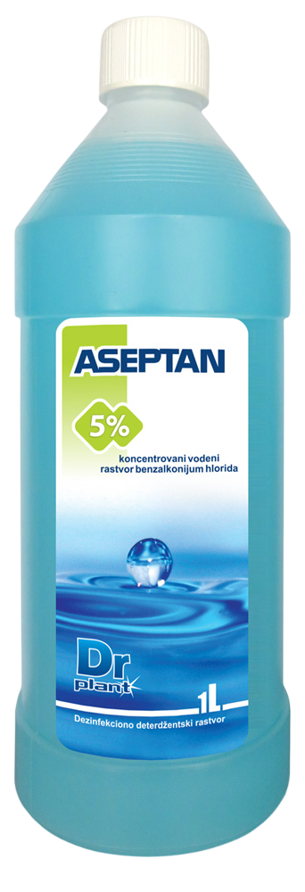Sredstvo za dezinfekciju DR. PLANT Aseptan 5% 1l